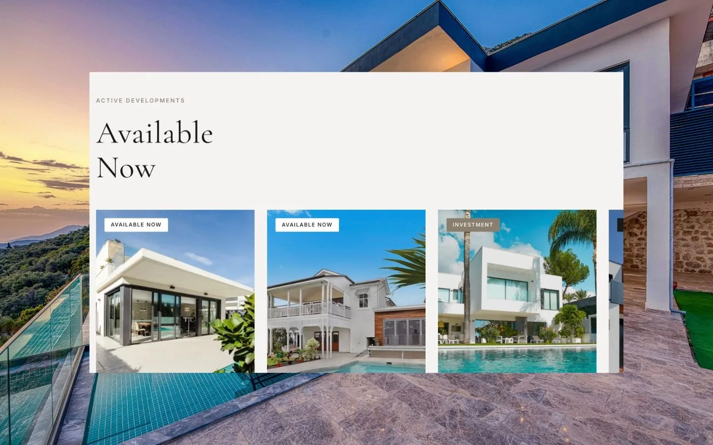 VALT Property Studio website screenshot 3